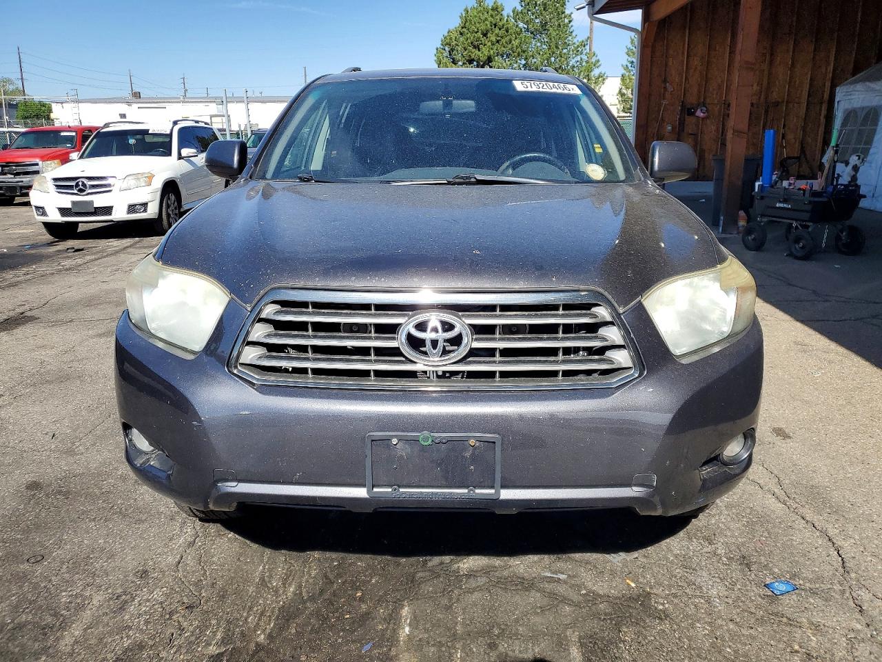 2008 Toyota Highlander Sport Gray vin: JTEES43A682062560