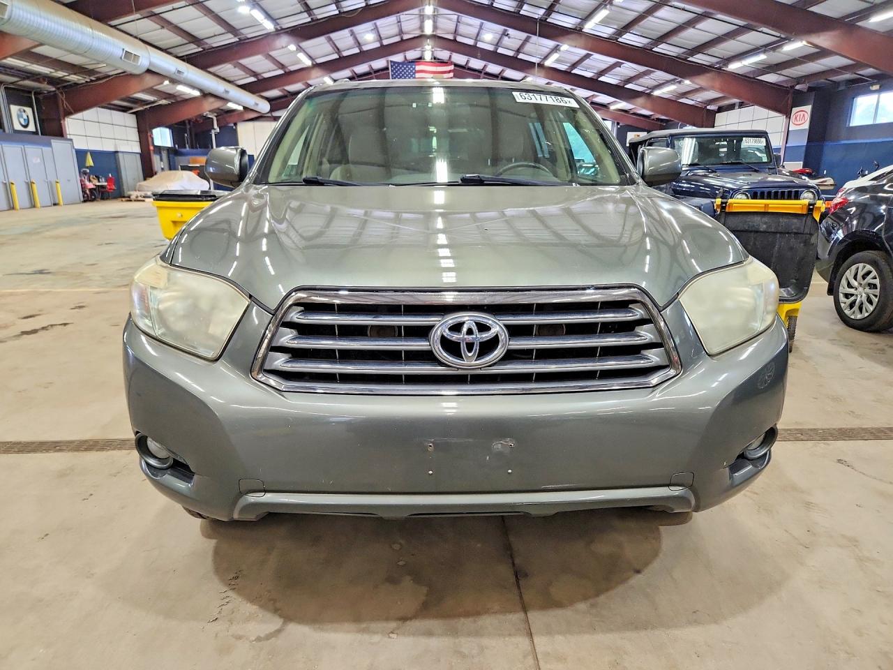 2008 Toyota Highlander Sport Green vin: JTEES43A682081075