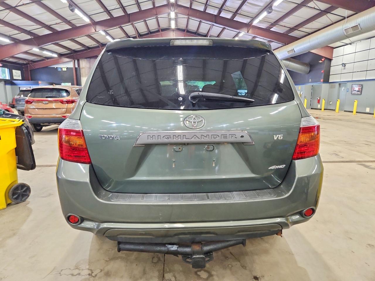 2008 Toyota Highlander Sport Green vin: JTEES43A682081075