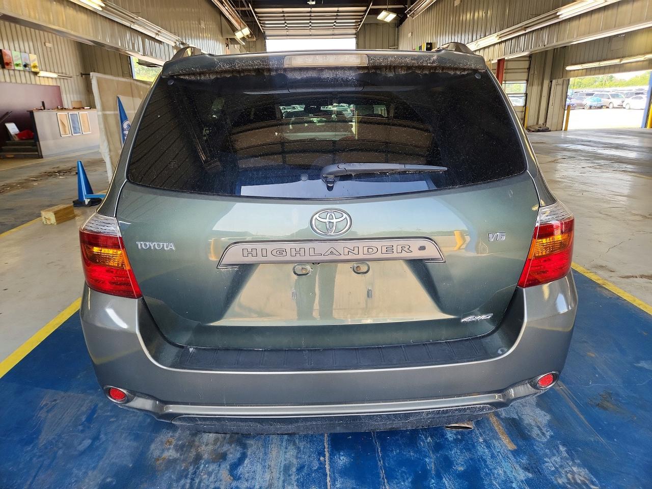 2008 Toyota Highlander Sport Серый vin: JTEES43A682088446