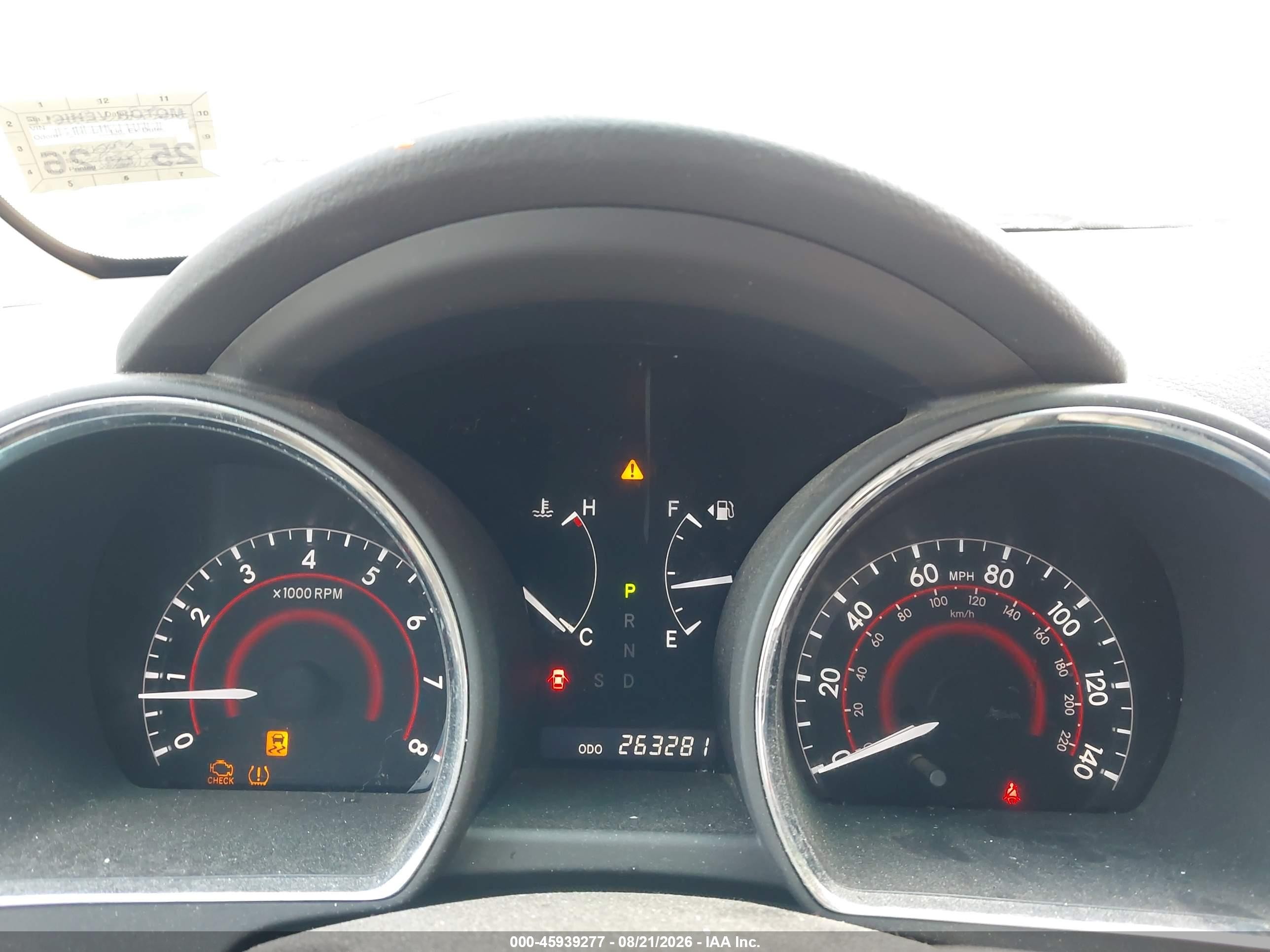 2008 Toyota Highlander Sport Black vin: JTEES43A782048733