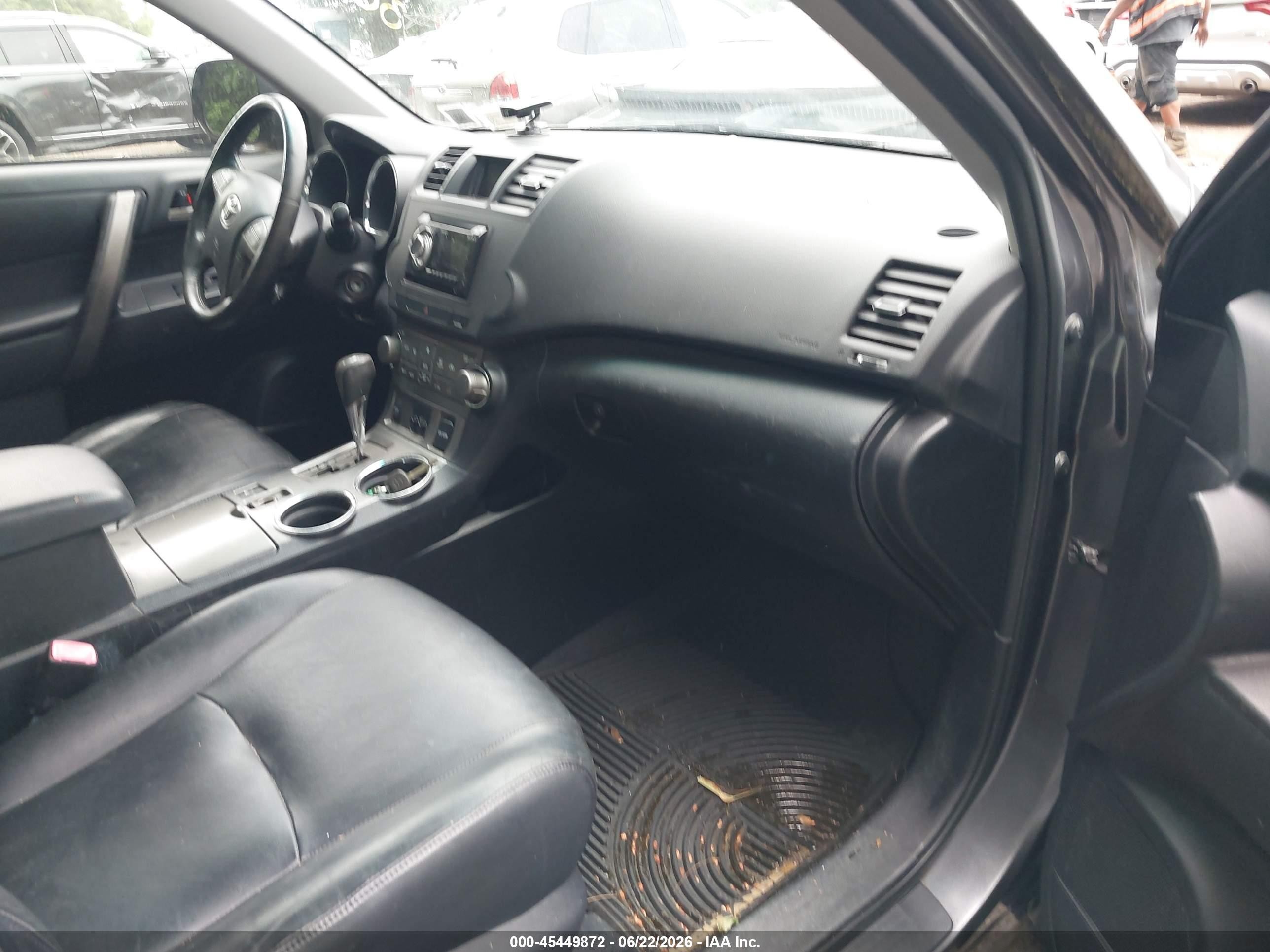 2008 Toyota Highlander Sport Gray vin: JTEES43A782078699