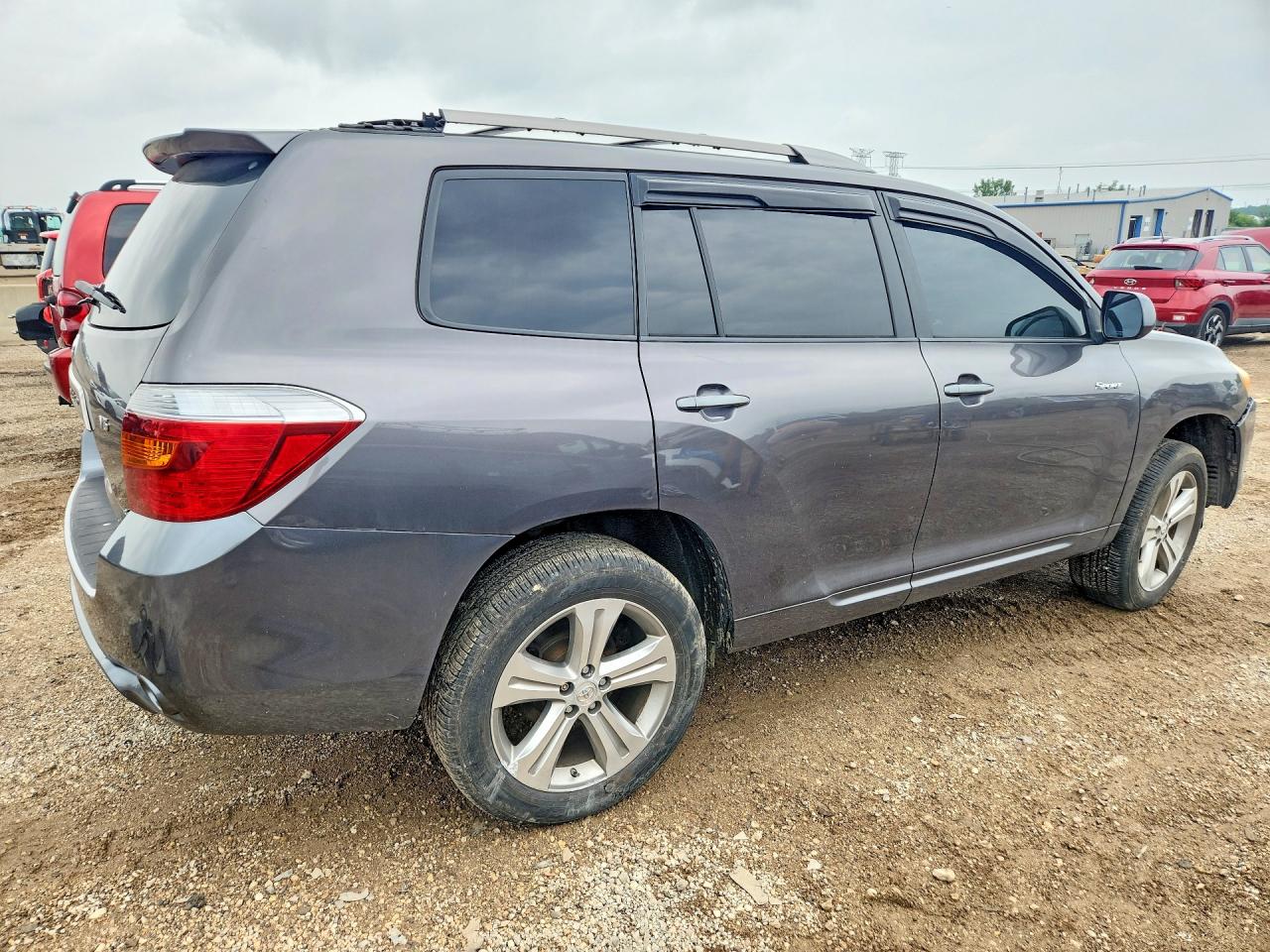2009 Toyota Highlander Sport Gray vin: JTEES43A792138997