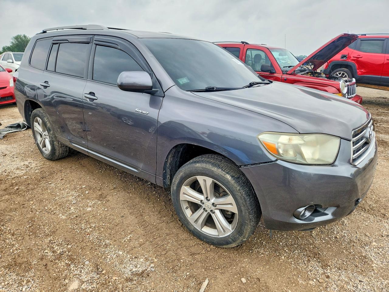 2009 Toyota Highlander Sport Gray vin: JTEES43A792138997