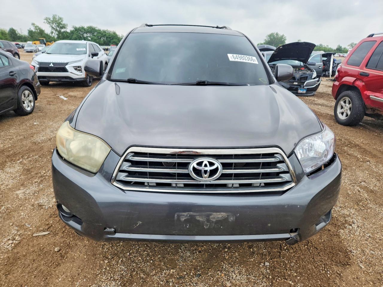 2009 Toyota Highlander Sport Gray vin: JTEES43A792138997