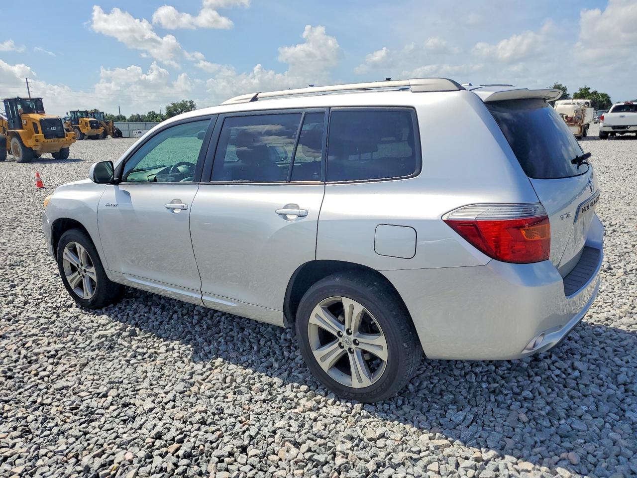2009 Toyota Highlander Sport Серебряный vin: JTEES43A792143987