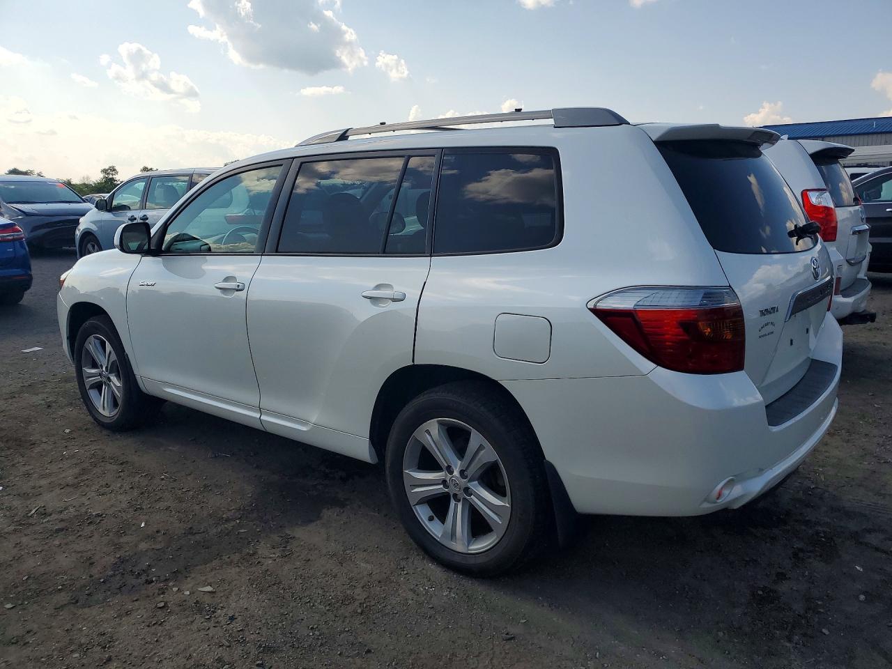 2008 Toyota Highlander Sport Белый vin: JTEES43A882010945
