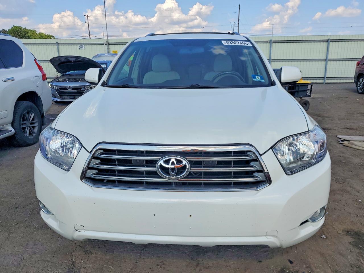 2008 Toyota Highlander Sport Белый vin: JTEES43A882010945