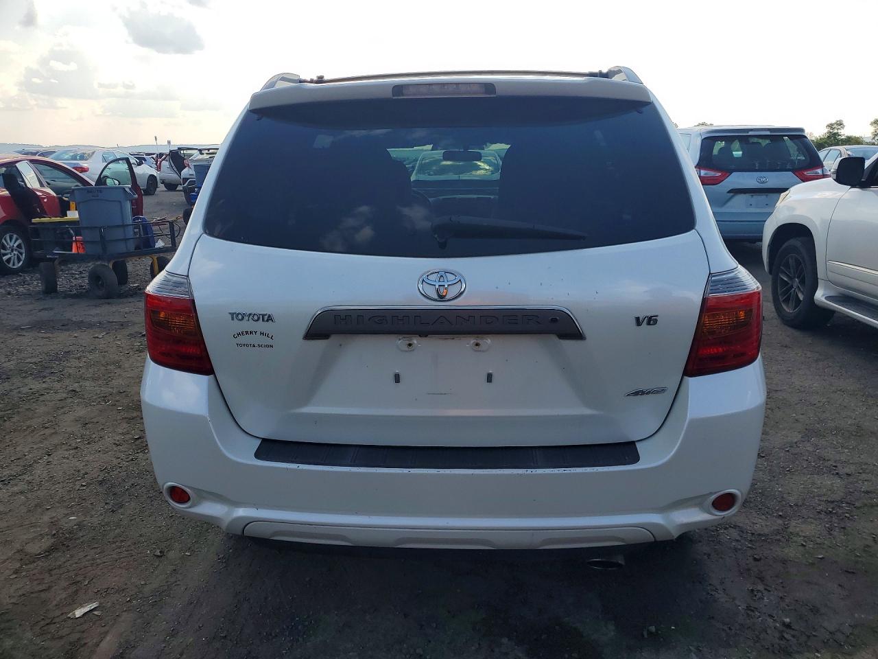 2008 Toyota Highlander Sport Белый vin: JTEES43A882010945