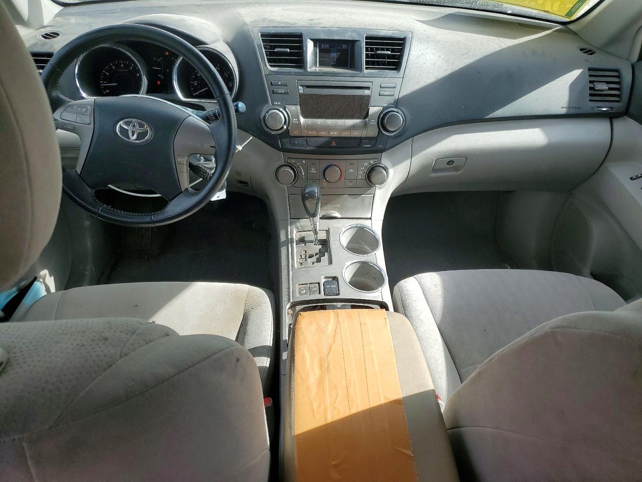 2008 Toyota Highlander Sport White vin: JTEES43A882074192