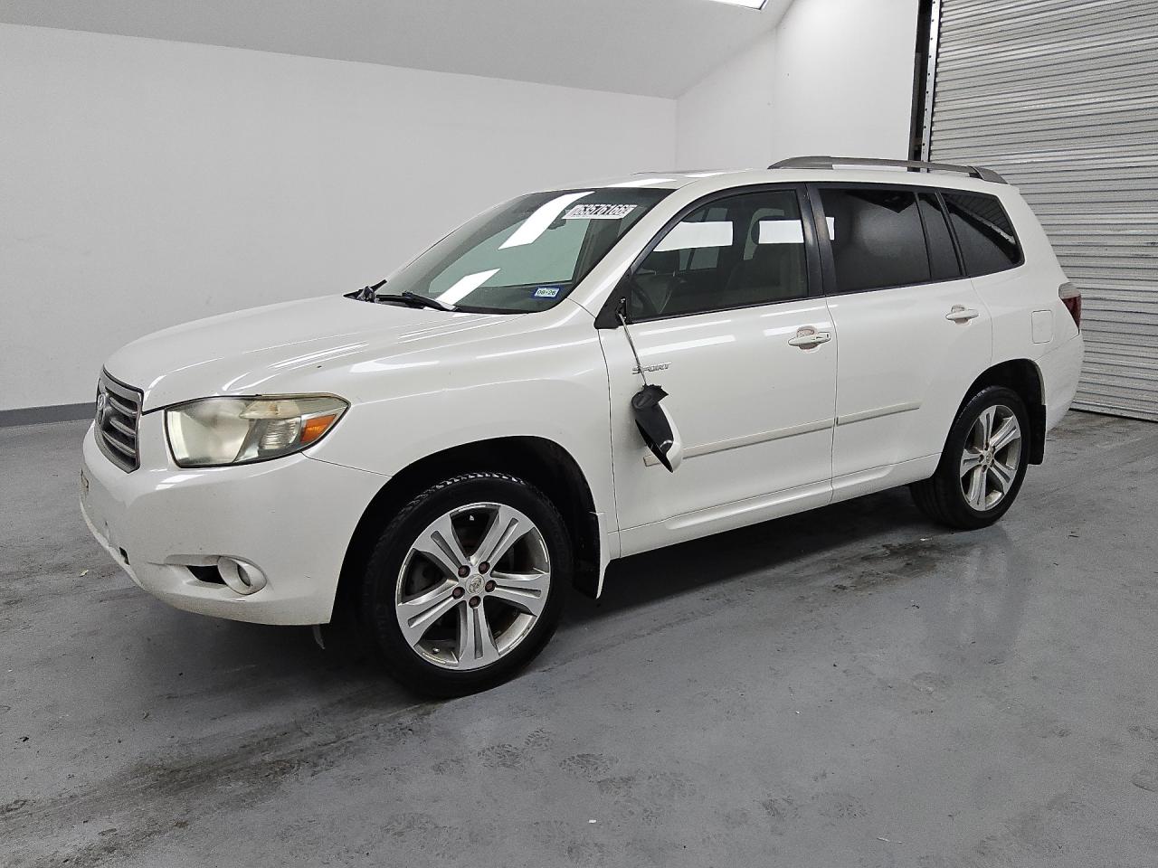 2009 Toyota Highlander Sport Серый vin: JTEES43A892122887 Damage: Left Mirror, Broken, Replacement Required