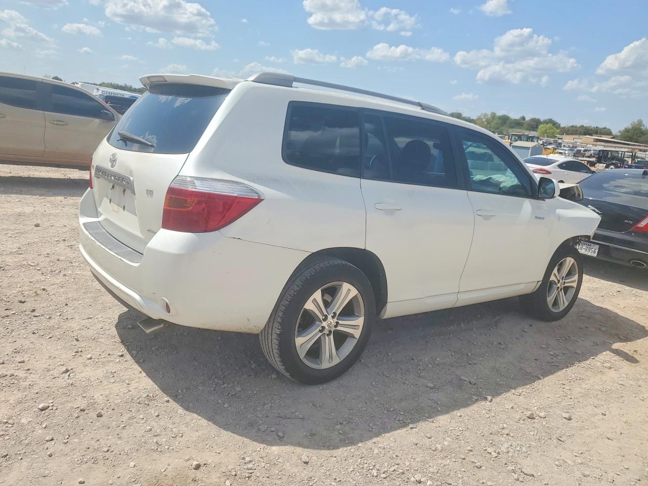 2008 Toyota Highlander Sport Белый vin: JTEES43A982024126