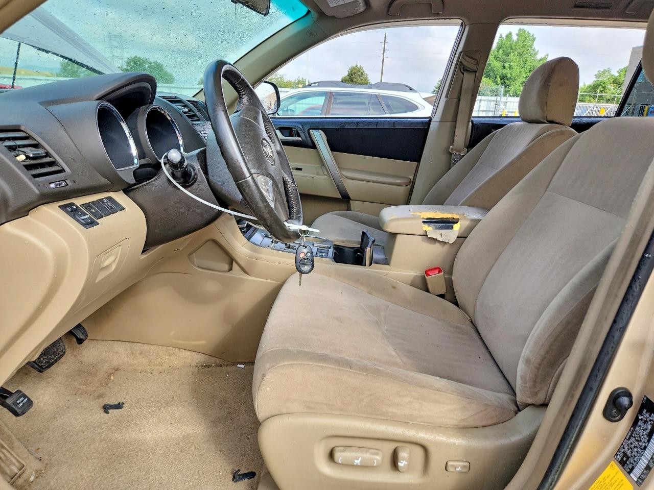 2008 Toyota Highlander Sport Бежевый vin: JTEES43A982048426