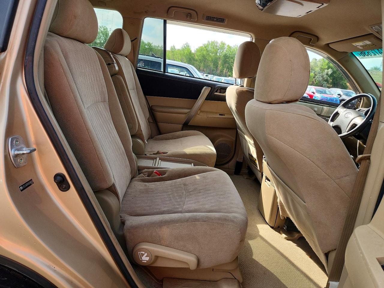 2008 Toyota Highlander Sport Бежевый vin: JTEES43A982048426