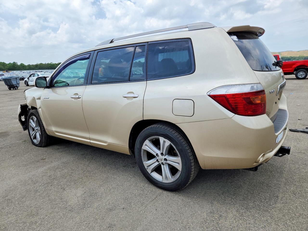 2008 Toyota Highlander Sport Золотой vin: JTEES43A982082723