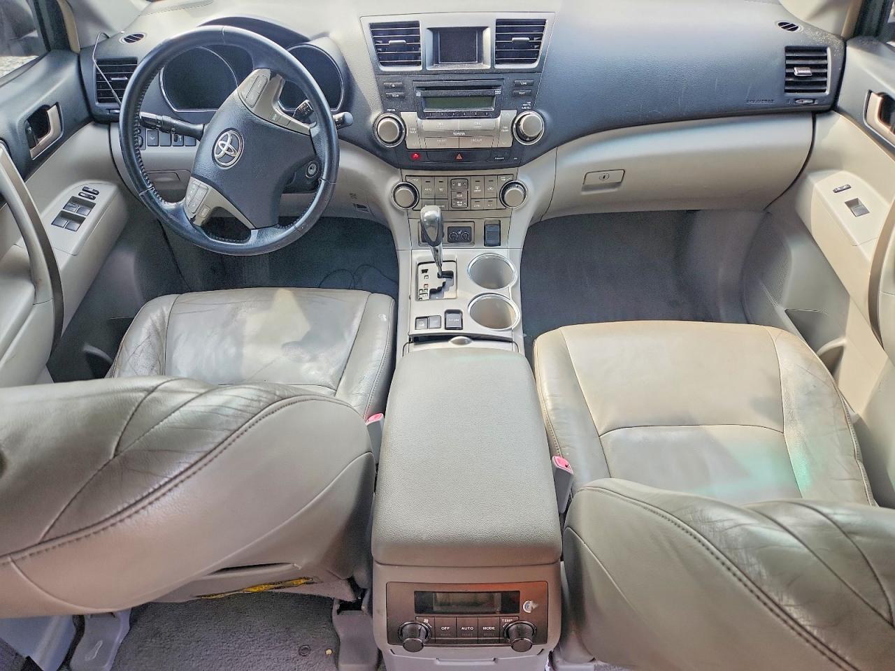 2008 Toyota Highlander Sport White vin: JTEES43A982085122