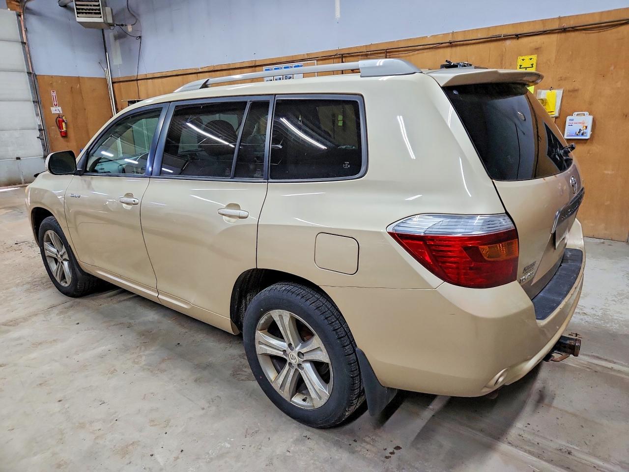 2008 Toyota Highlander Sport Бежевый vin: JTEES43A982090076