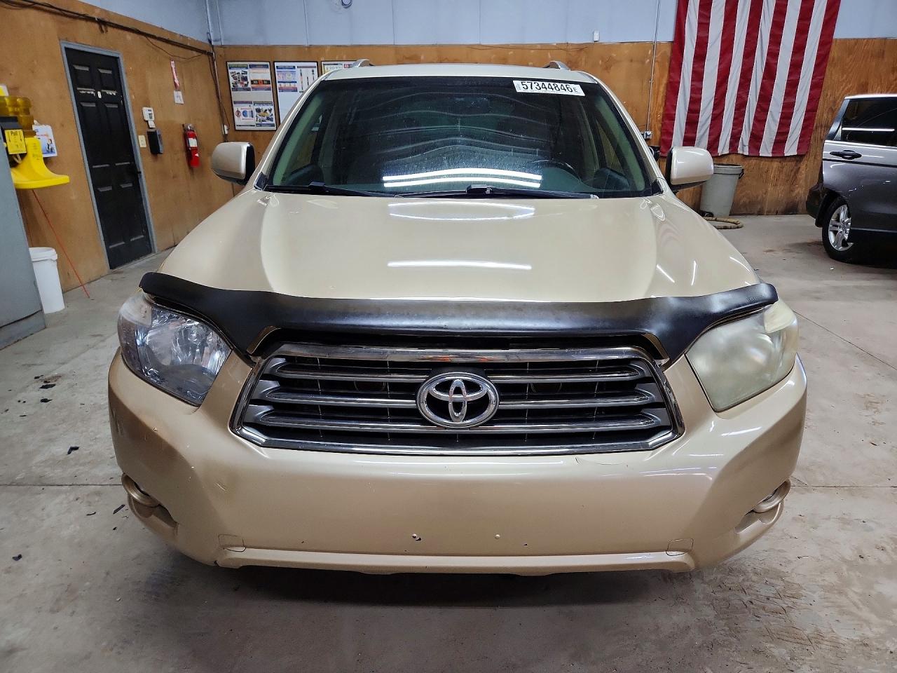 2008 Toyota Highlander Sport Бежевый vin: JTEES43A982090076