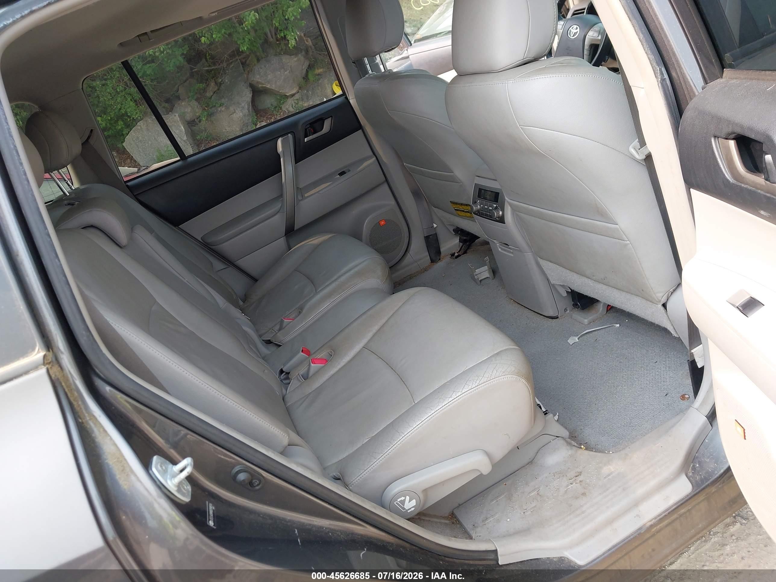 2008 Toyota Highlander Sport Gray vin: JTEES43A982094516