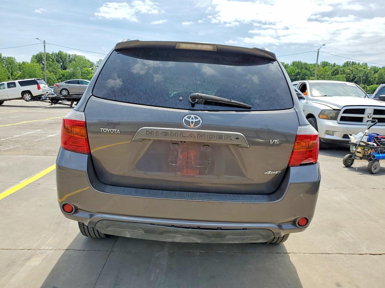 2009 Toyota Highlander Sport Gray vin: JTEES43A992120095