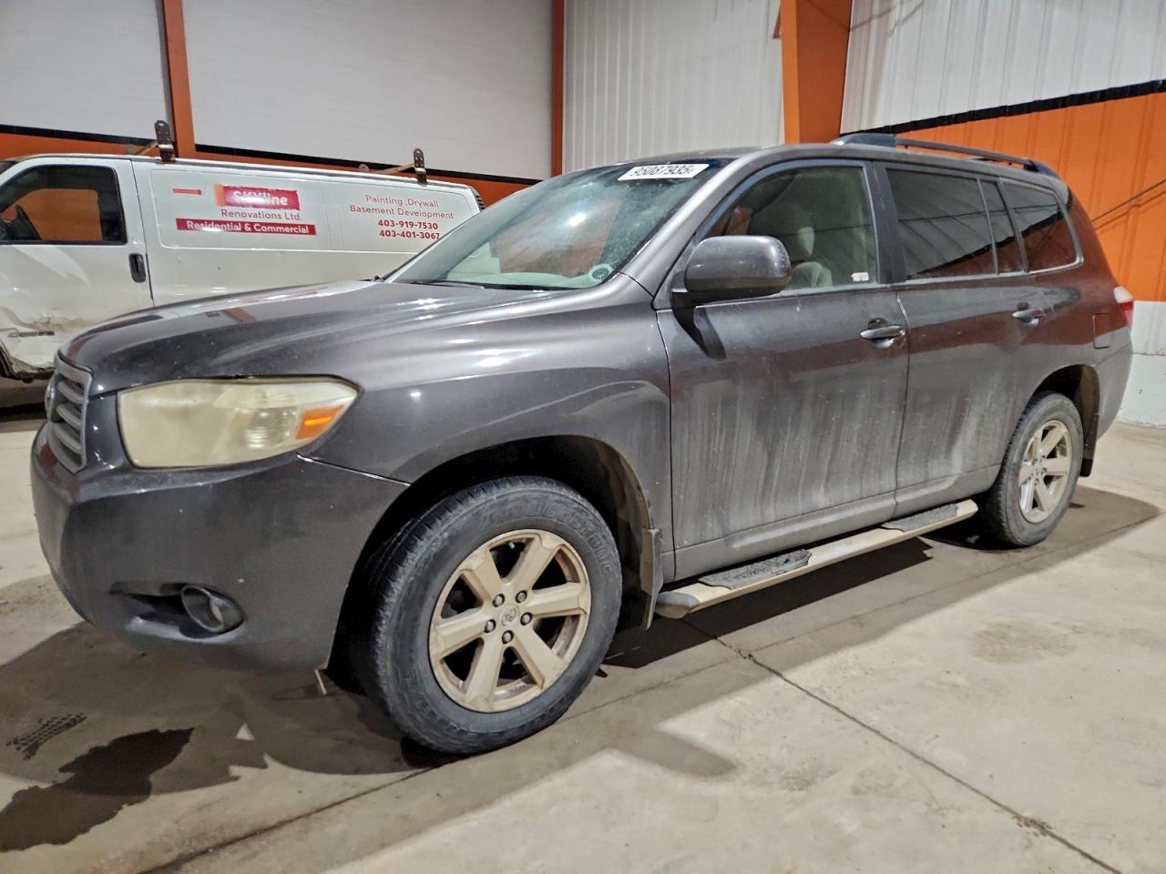 2008 Toyota Highlander Sr5 Серый vin: JTEES44A982019376