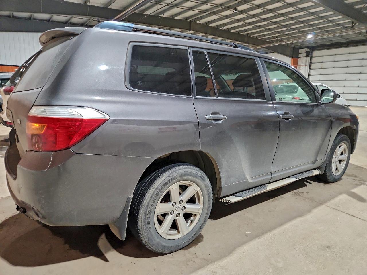 2008 Toyota Highlander Sr5 Серый vin: JTEES44A982019376
