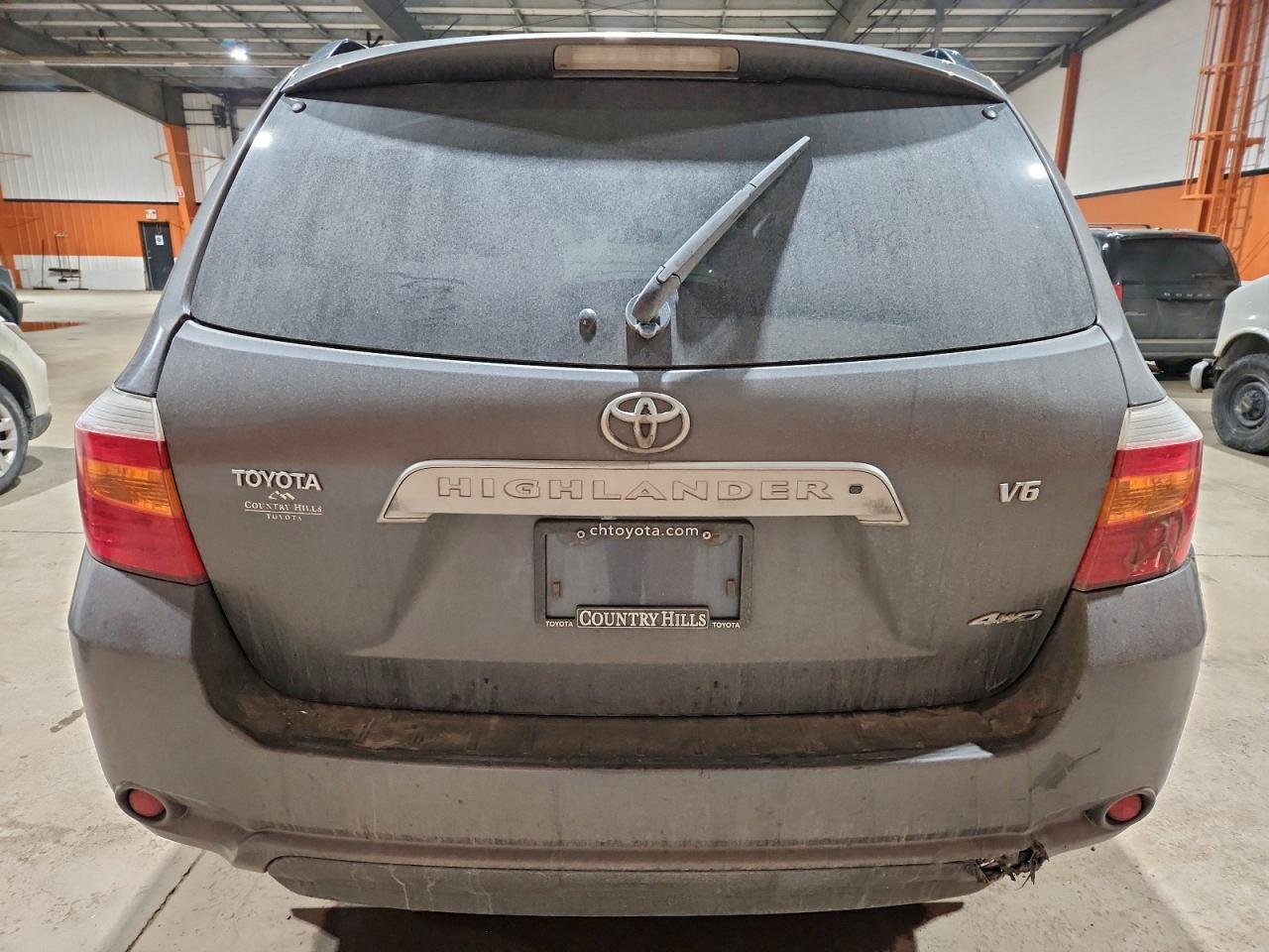 2008 Toyota Highlander Sr5 Серый vin: JTEES44A982019376