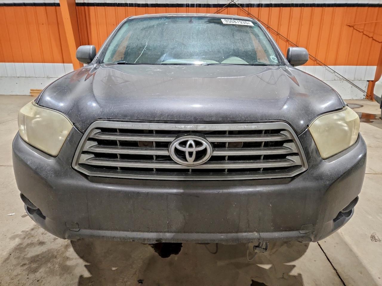 2008 Toyota Highlander Sr5 Серый vin: JTEES44A982019376