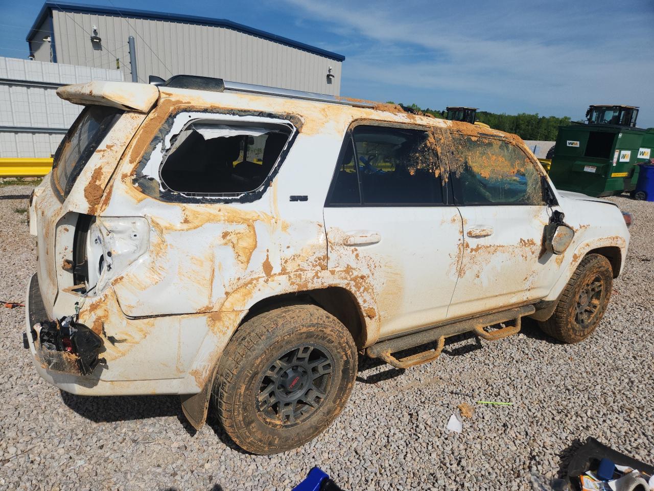 2023 Toyota 4runner Sr5 White vin: JTEEU5JR2P5294823