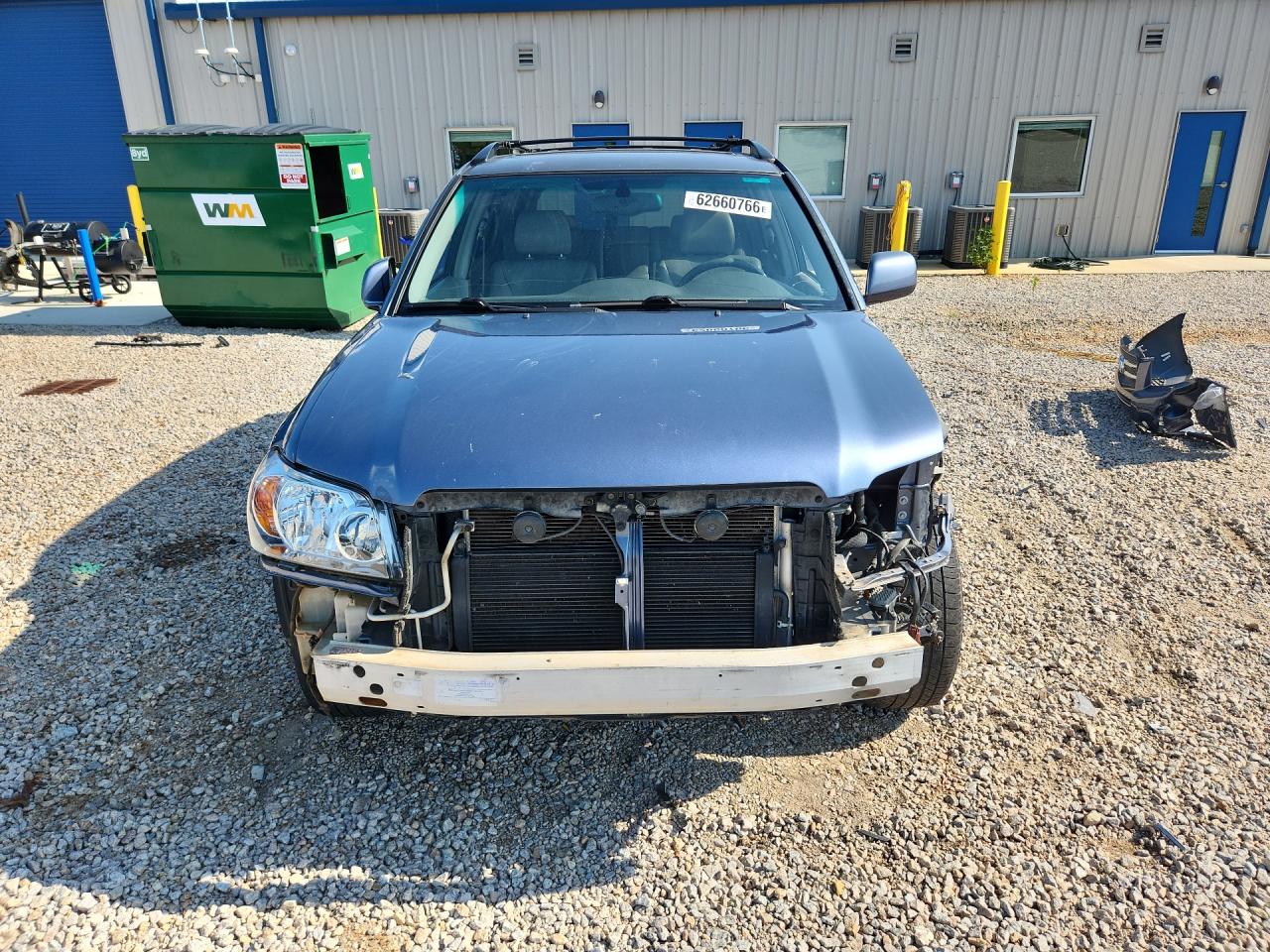 2006 Toyota Highlander Hybrid Blue vin: JTEEW21A160014808