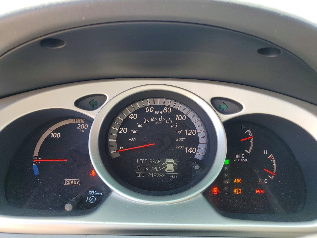 2006 Toyota Highlander Hybrid Синий vin: JTEEW21A260021010