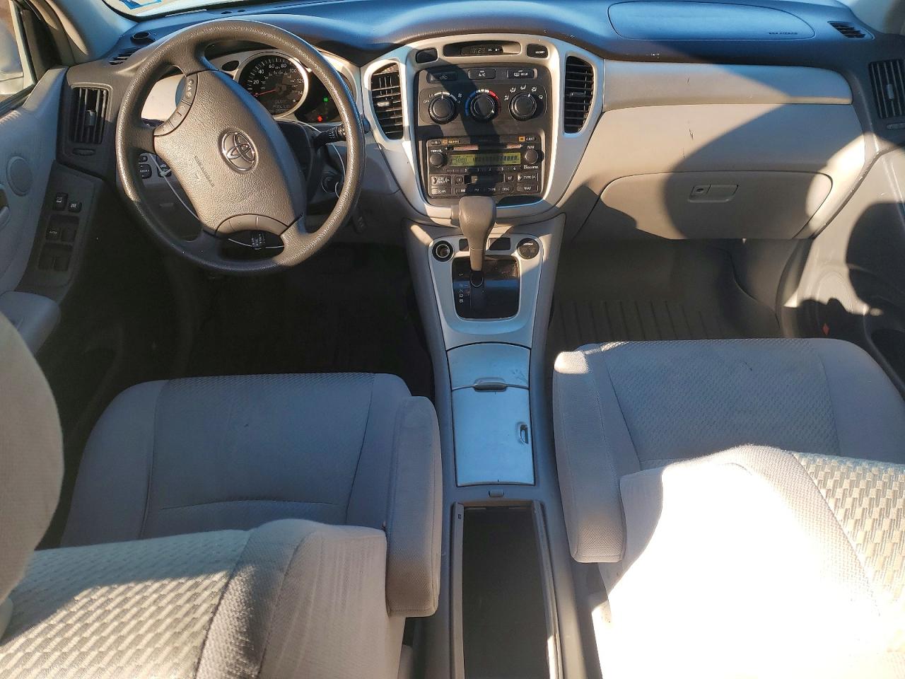2006 Toyota Highlander Hybrid Silver vin: JTEEW21A460022207