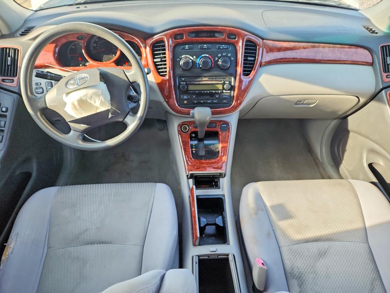 2006 Toyota Highlander Hybrid White vin: JTEEW21A560012866