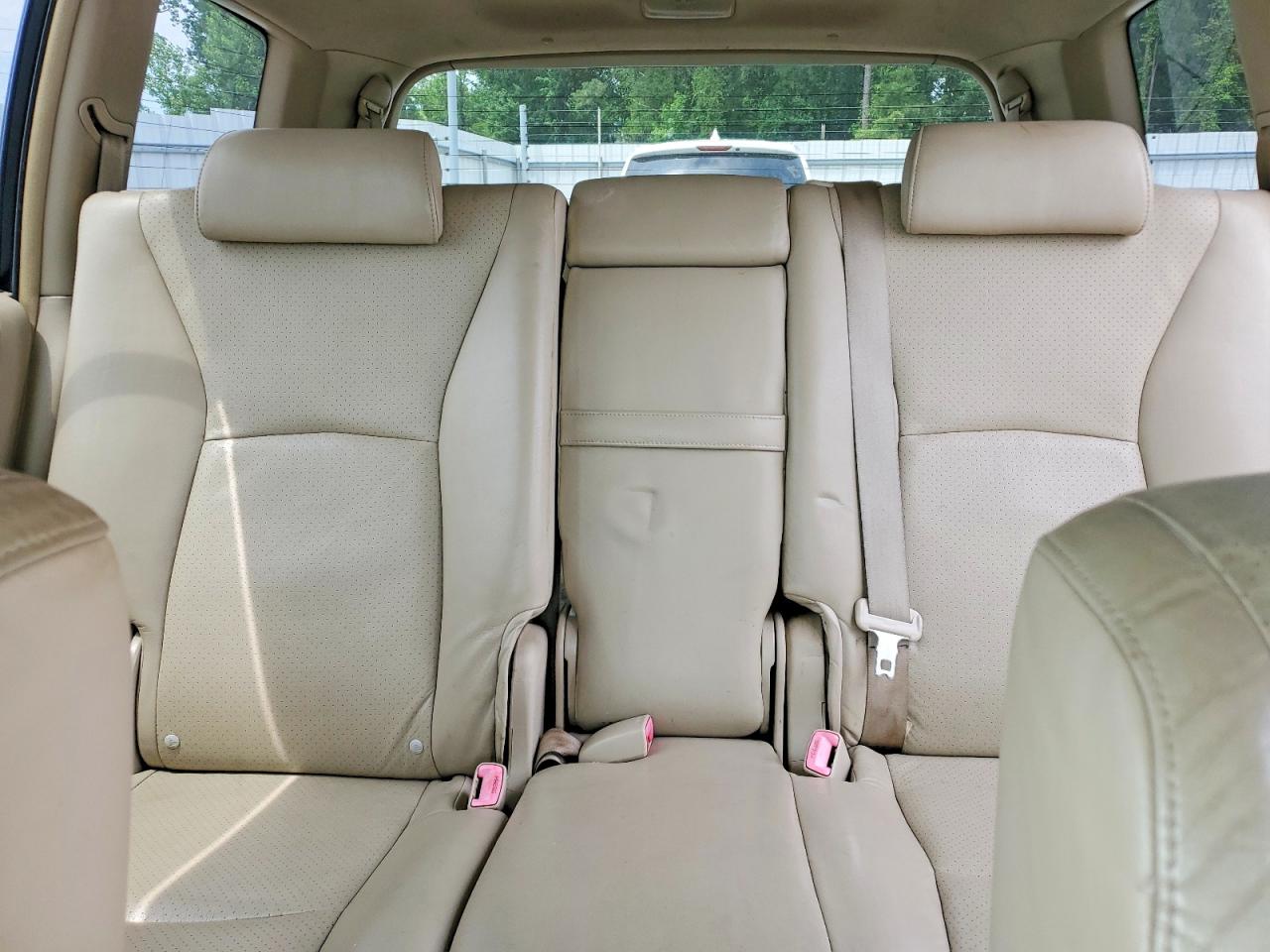 2007 Toyota Highlander Hybrid Синий vin: JTEEW21A670045991