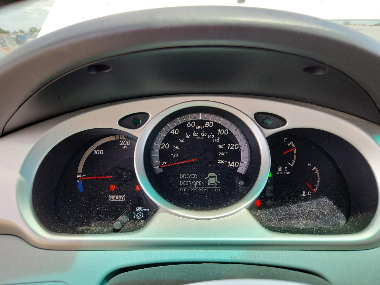 2007 Toyota Highlander Hybrid White vin: JTEEW21A670047093