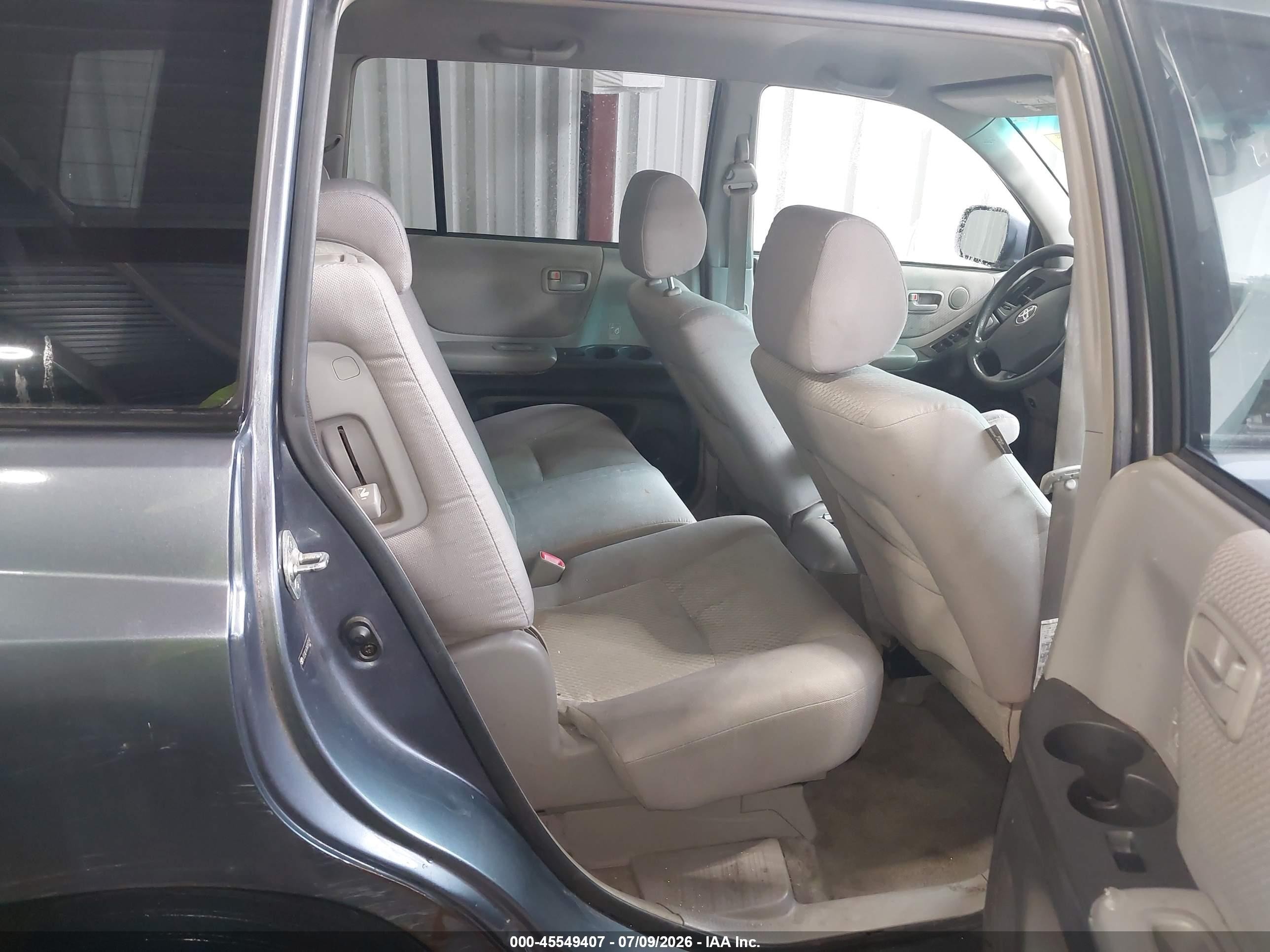 2006 Toyota Highlander Hybrid V6 Blue vin: JTEEW21A760013114