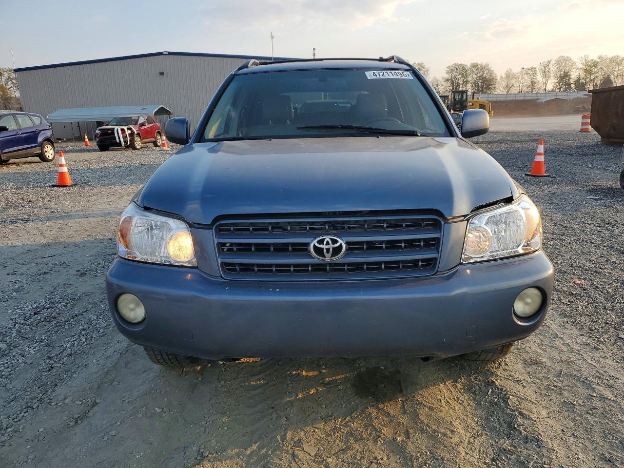 2006 Toyota Highlander Hybrid Limited Blue vin: JTEEW21A760017549