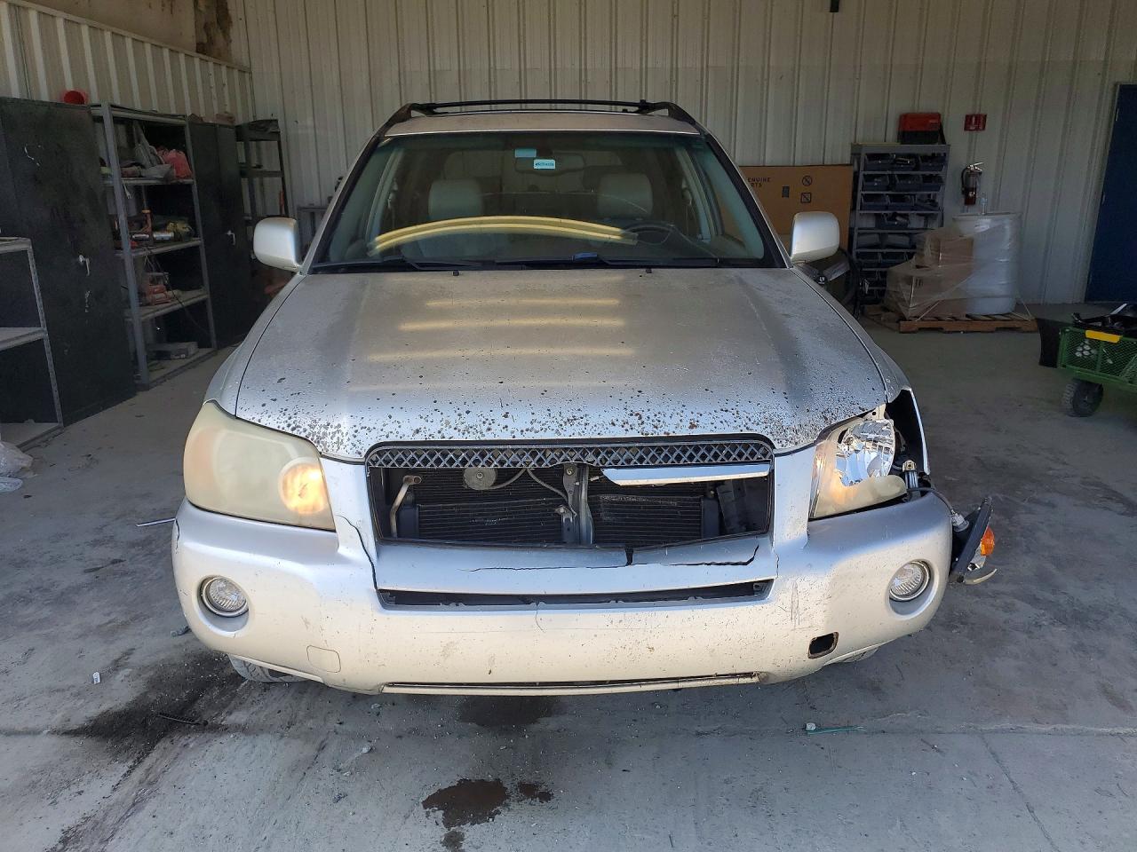 2006 Toyota Highlander Hybrid Серебряный vin: JTEEW21A860007564