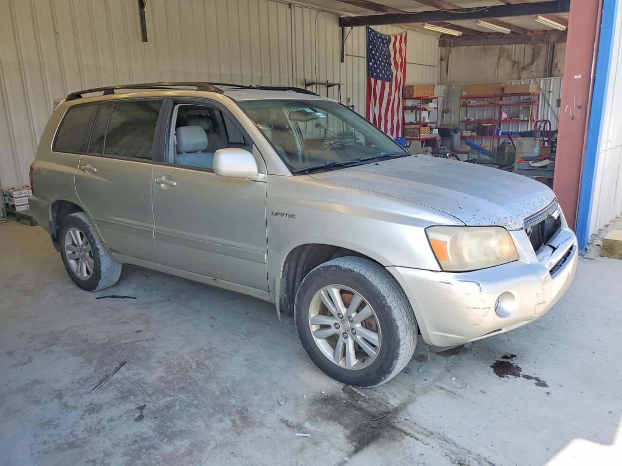 2006 Toyota Highlander Hybrid Серебряный vin: JTEEW21A860007564