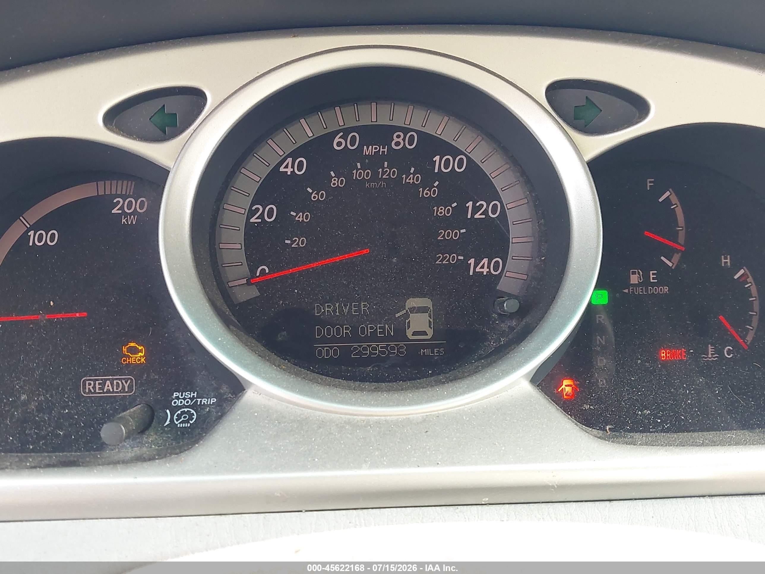 2006 Toyota Highlander Hybrid Limited V6 Light Blue vin: JTEEW21A960010893