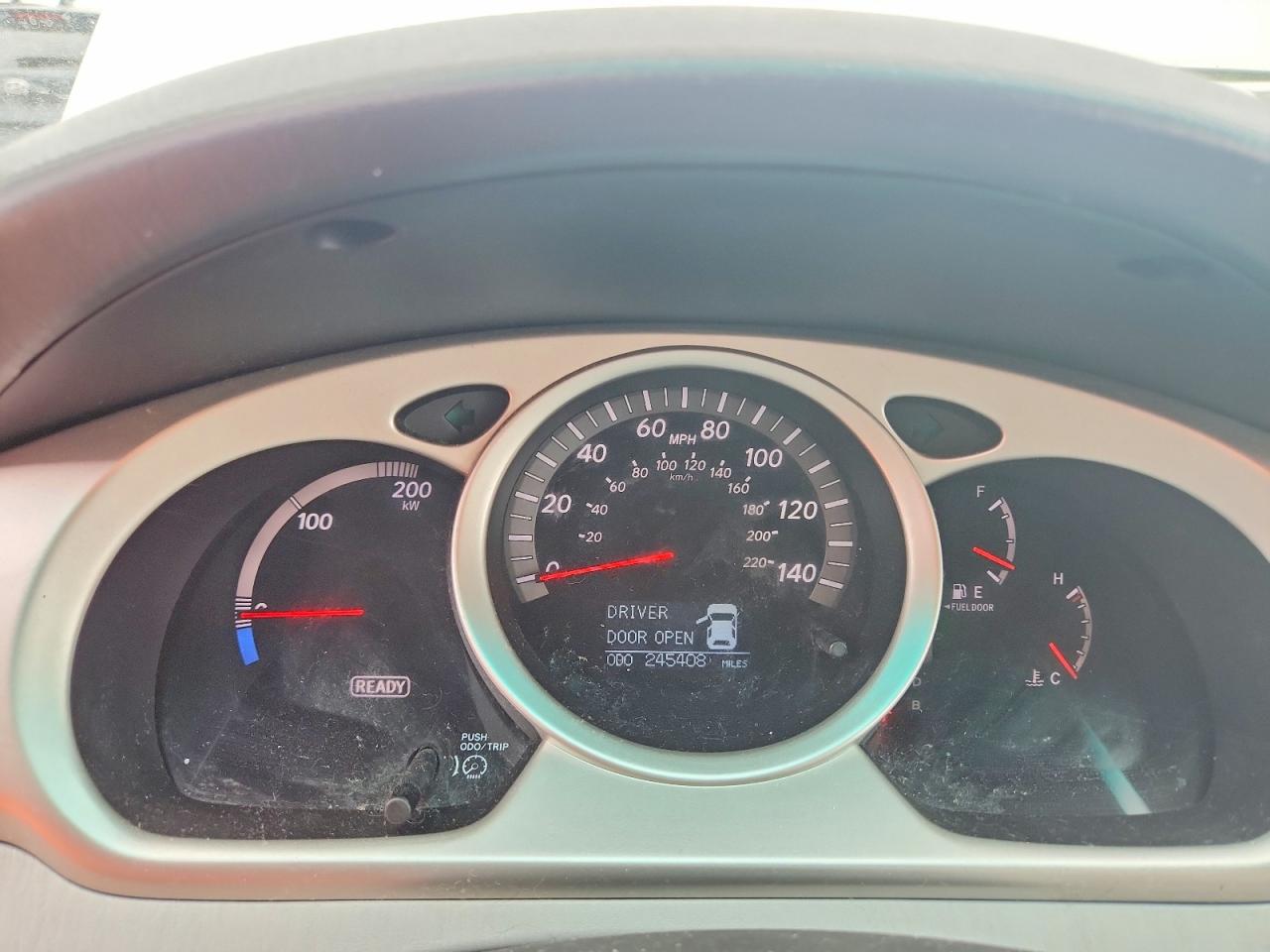 2007 Toyota Highlander Hybrid Серебряный vin: JTEEW21A970041045