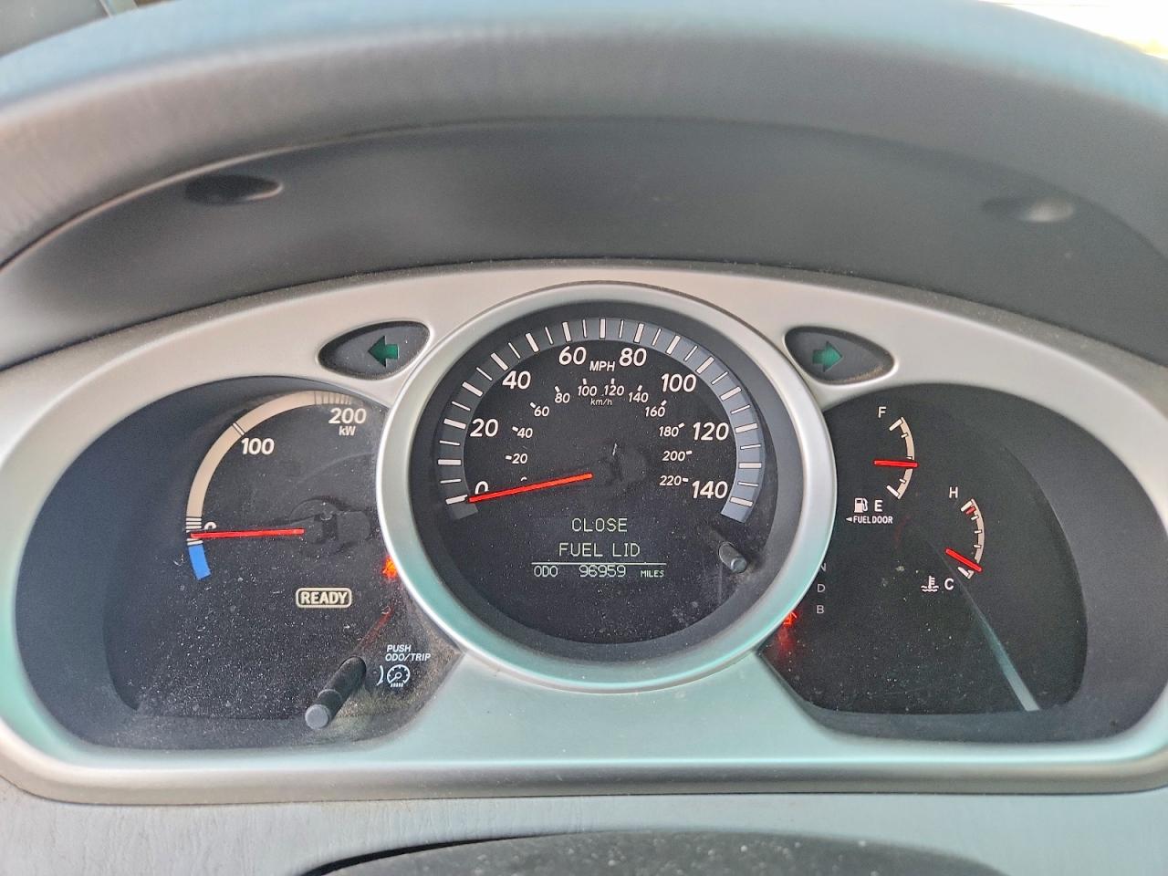 2007 Toyota Highlander Hybrid Silver vin: JTEEW21A970047878