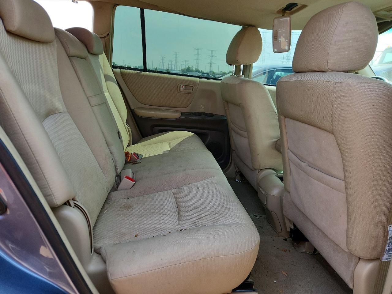 2006 Toyota Highlander Hybrid Blue vin: JTEEW21AX60016105