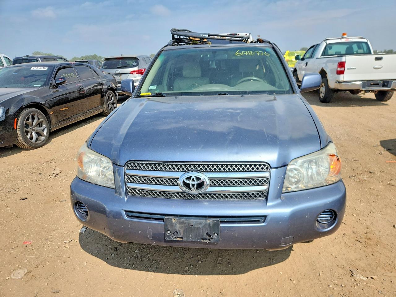 2006 Toyota Highlander Hybrid Blue vin: JTEEW21AX60016105