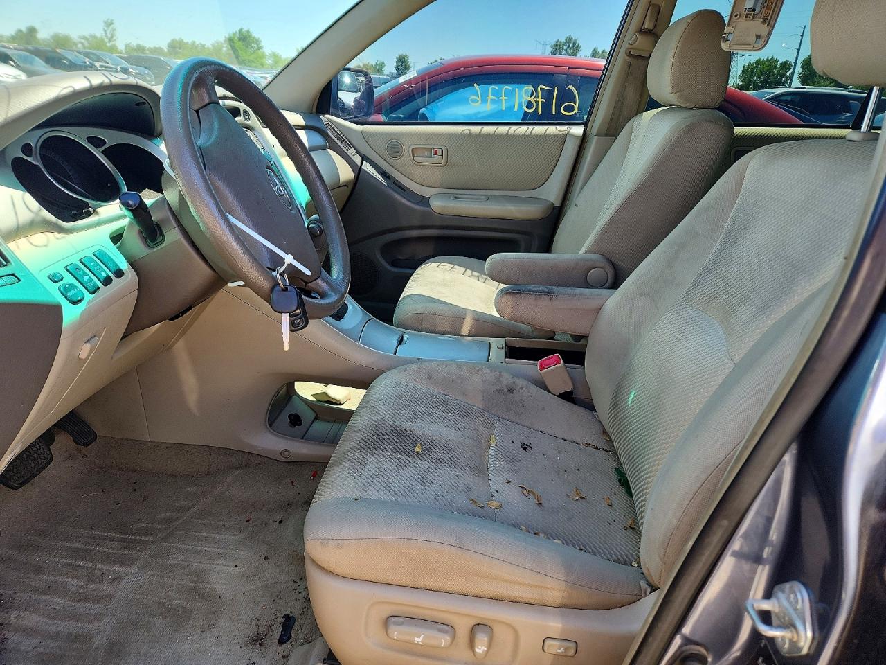 2006 Toyota Highlander Hybrid Blue vin: JTEEW21AX60016105