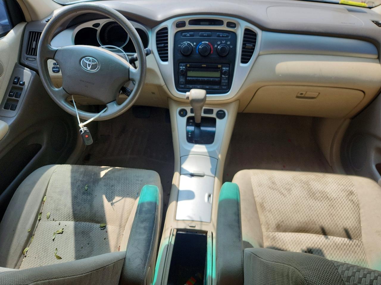 2006 Toyota Highlander Hybrid Blue vin: JTEEW21AX60016105
