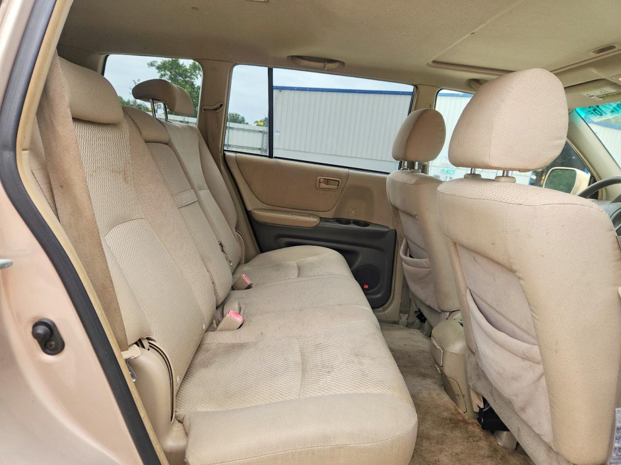 2006 Toyota Highlander Hybrid Tan vin: JTEEW21AX60017867