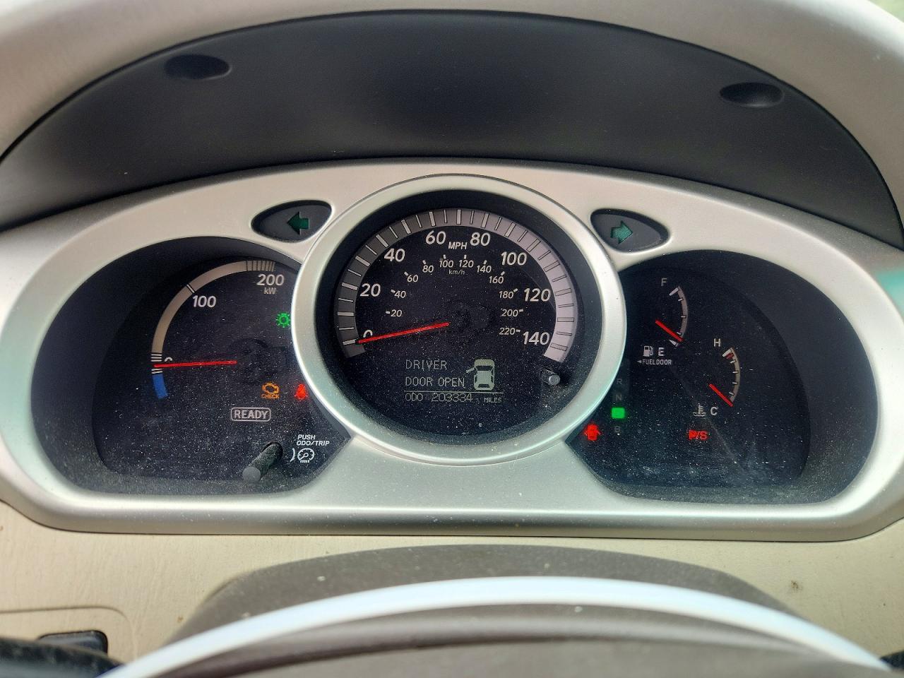2006 Toyota Highlander Hybrid Tan vin: JTEEW21AX60017867