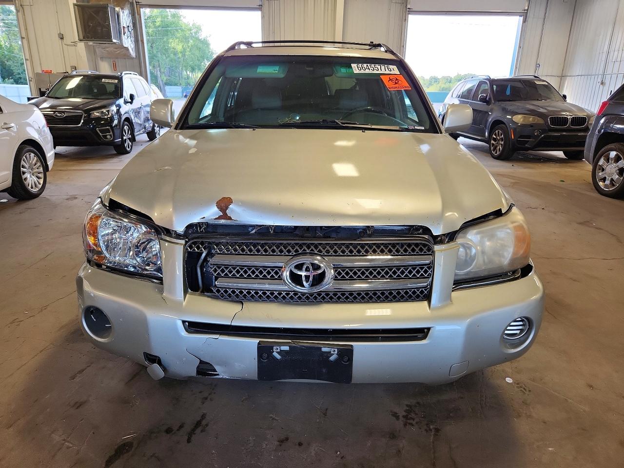 2006 Toyota Highlander Hybrid Gold vin: JTEEW21AX60022146