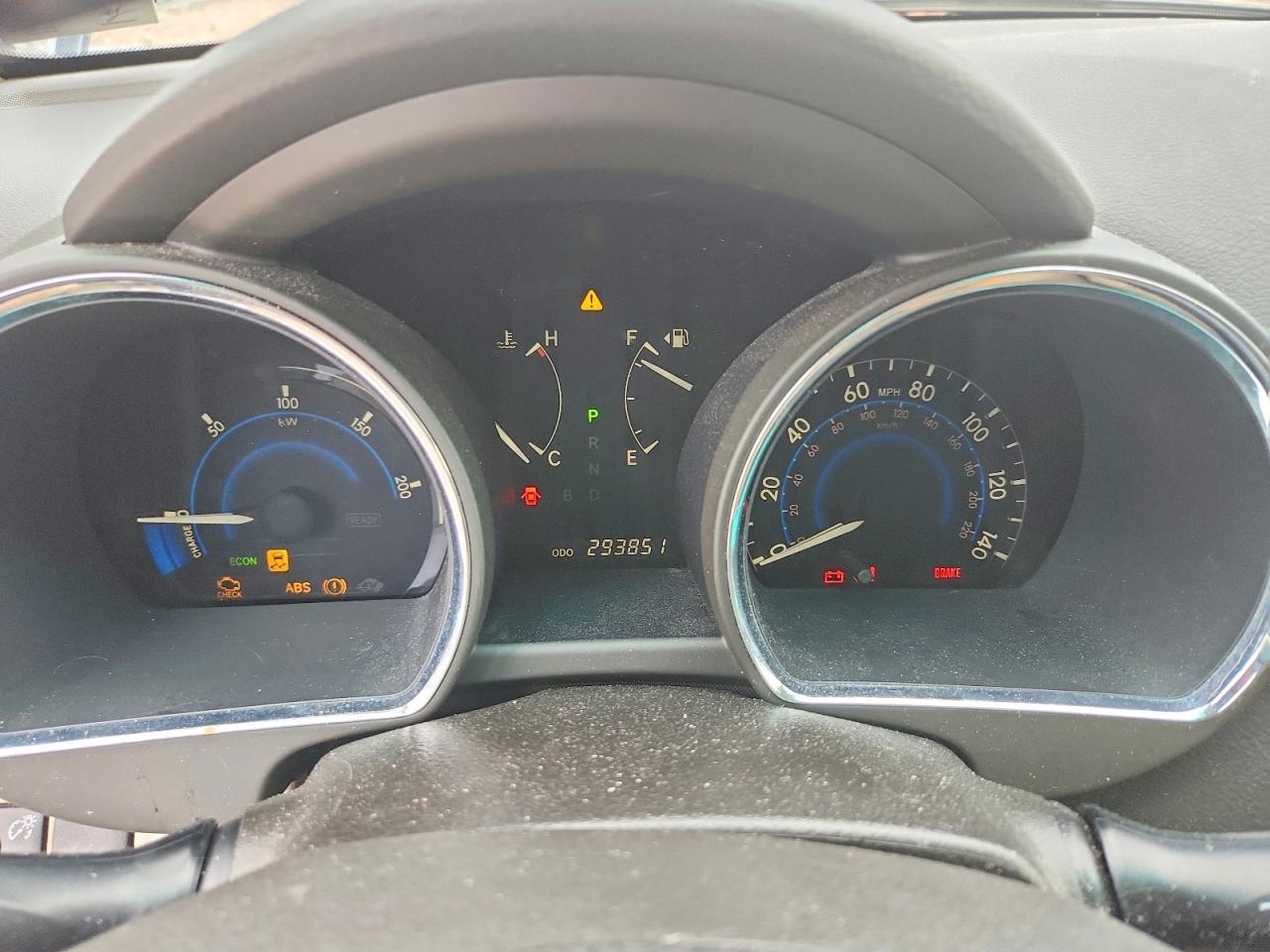 2008 Toyota Highlander Hybrid Blue vin: JTEEW41A082003950
